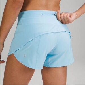 lululemon athletica Light Blue Athletic Shorts